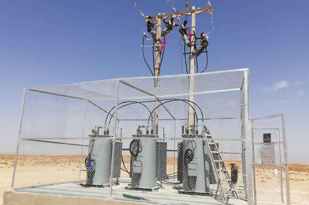 Figure 7. Installation of Dry Type Transformers